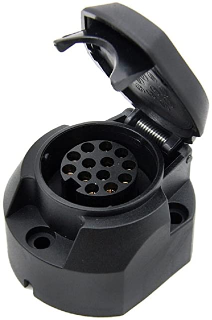 HEMBRA CONEXION REMOLQUE PLASTICO 13 POLOS
